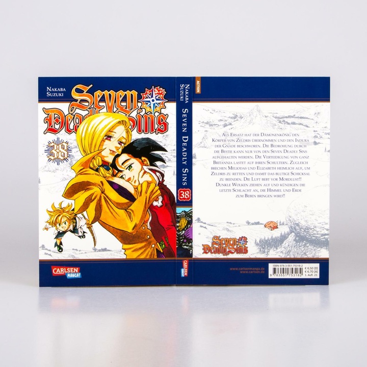Actual product image Seven Deadly Sins 38 (German, Suzuki Nakaba, 2021)