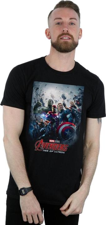 Immagine prodotto Marvel Avengers Age Of Ultron Poster Maglietta Uomo (4XL)