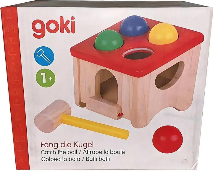 Actual product image Goki Knocking game Catch the Mouse