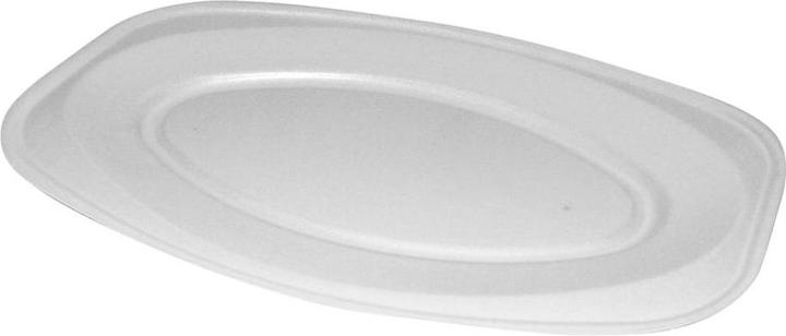 Wimex.eu Party plate (XPS) oval white 45 x 30.5 cm - 10 pieces (10 x)