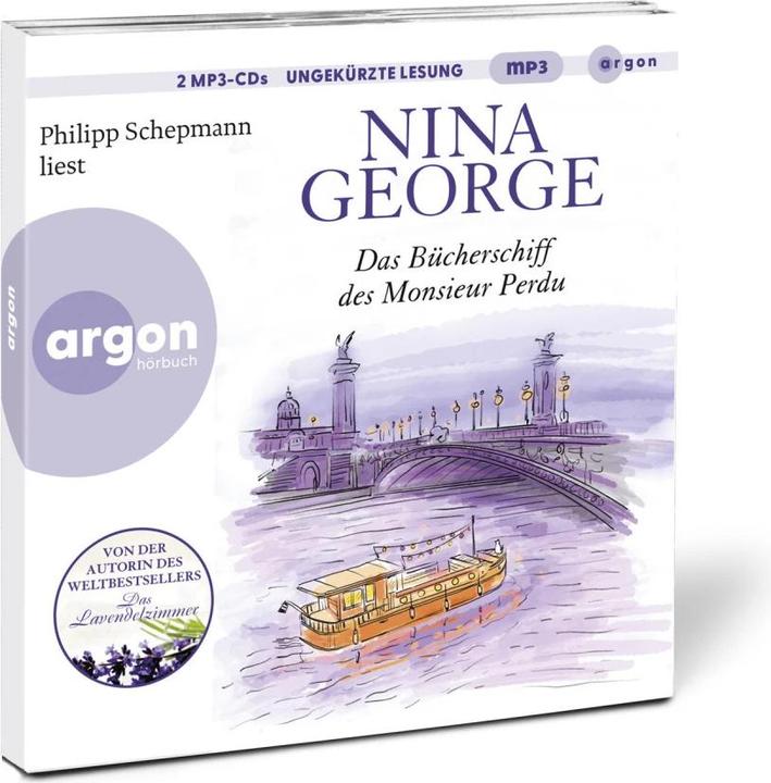 Produktbild Das Bücherschiff des Monsieur Perdu (Nina George, Philipp Schepmann, Deutsch)