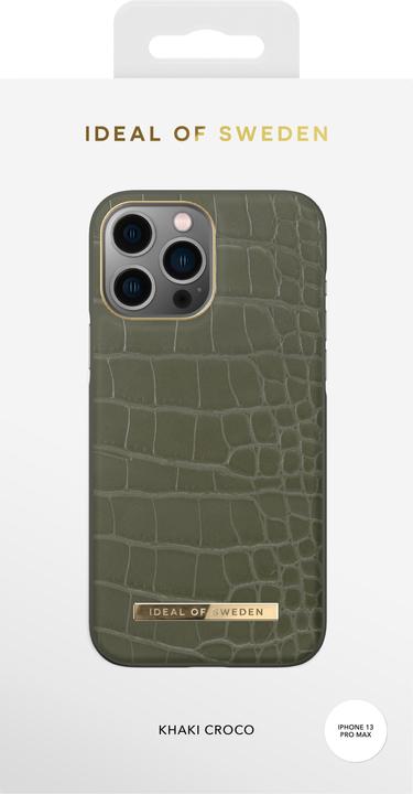 Image du produit iDeal Of Sweden Švedijos idealas SEDEN IDACAW21-I2167-327 IPHONE 13 PRO MAX CASE CHAKI CROCO IDEALAS (Apple iPhone 13 Pro Max)