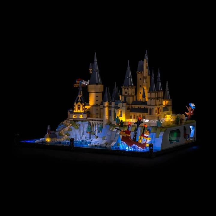 Produktbild Light my bricks LED Licht Set für LEGO 76419 Harry Potter Schloss Hogwarts mit Schlossgelände