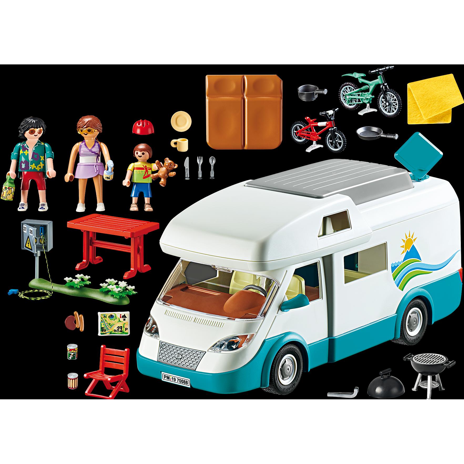 Thumbnail - Playmobil Familien-Wohnmobil (70088, Playmobil Family Fun)