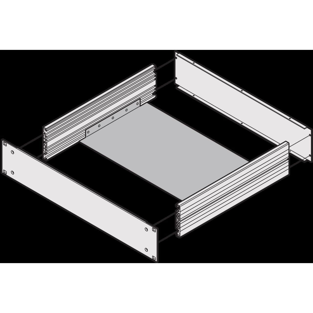 Thumbnail - Schroff montageplatte - chassisplatte 390t, Serverschrank Zubehör