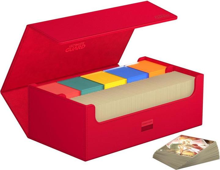 Produktbild Ultimate Guard Arkhive 800+ XenoSkin Monocolor Rouge