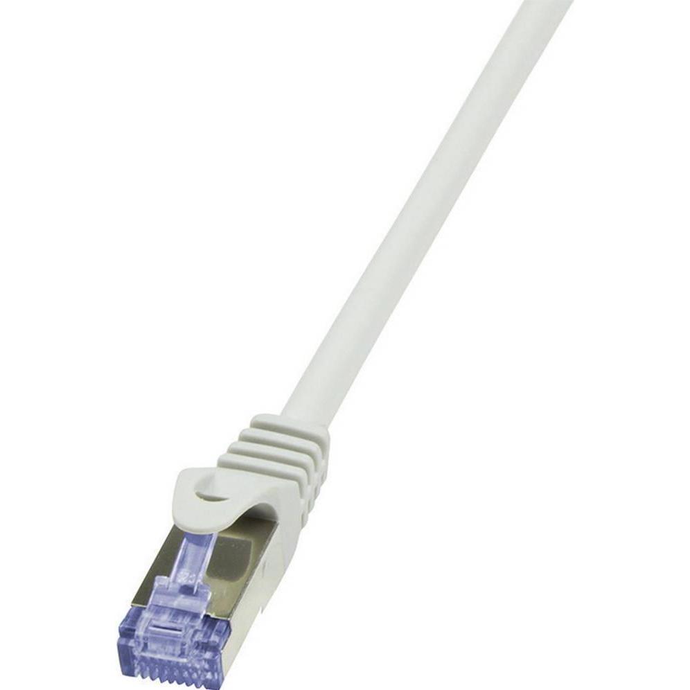 LogiLink Netzwerkkabel (S/FTP, CAT6a, 3 m), Netzwerkkabel