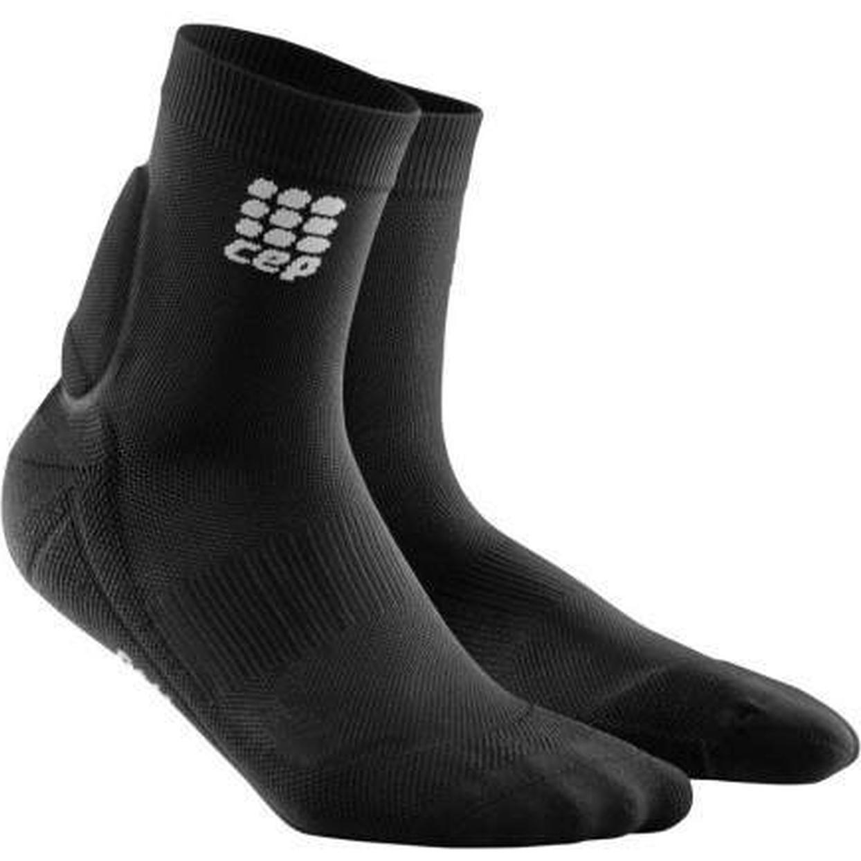 Cep, Herren, Sportsocken, Herren Achilles Support Short Socks (42 - 45), Schwarz