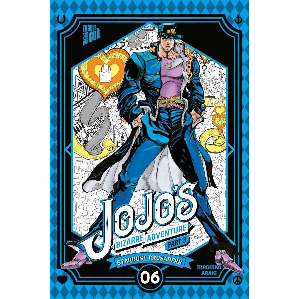 JoJo's Bizarre Adventure – Part 3: Stardust Crusaders 6, Belletristik von Hirohiko Araki, Josef Shanel