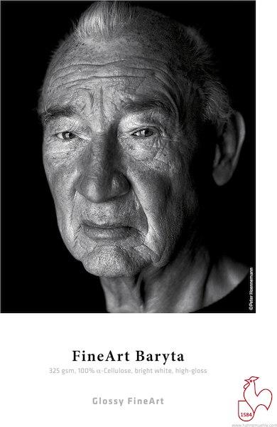 Actual product image Hahnemühle FineArt Baryta Highgloss (325 g/m², A4, 25 pcs.)