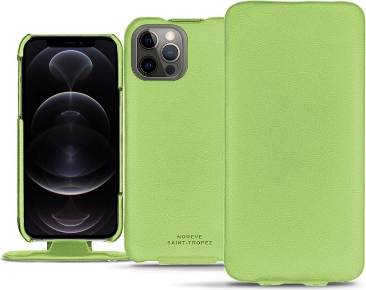 Noreve Lederschutzhülle vertikal (Apple iPhone 12 Pro)