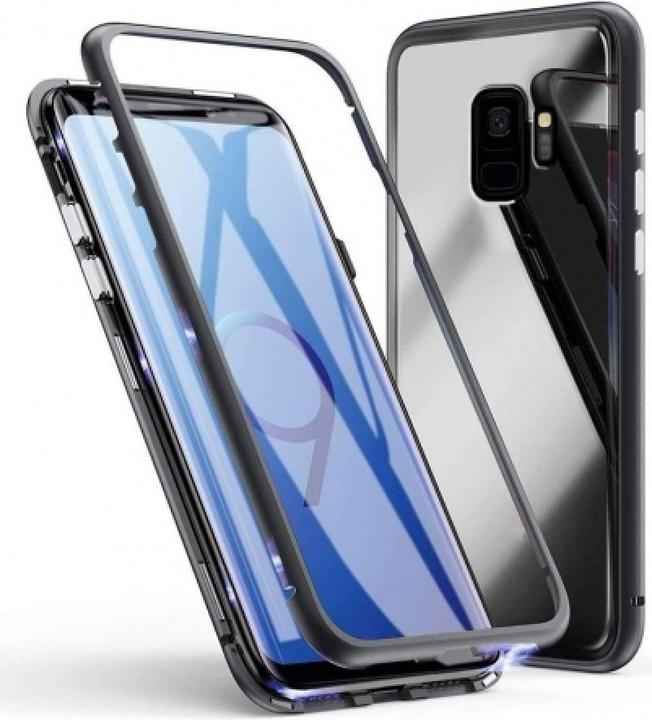 G-Case Samsung Galaxy S9+ Aluminium Magnetic Glass Back Cover Case (Samsung Galaxy S9+)
