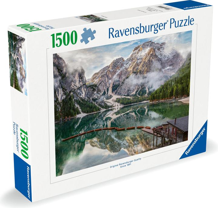 Actual product image Ravensburger Lago di Braies (1500 pieces)