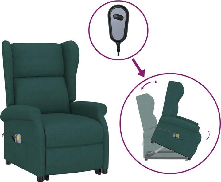 Produktbild vidaXL Elektrischer Massagestuhl