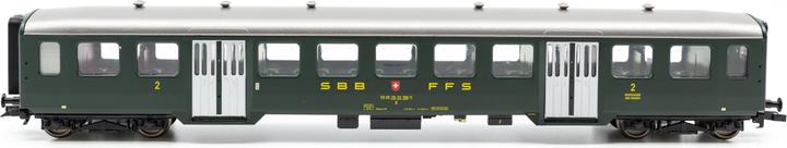 Actual product image Bachmann Trains SBB Set light steel car I - era IV (Track H0)