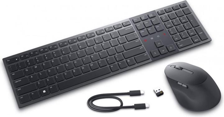 Produktbild Dell Premier KM900 US-Tastatur und -Maus für die Zusammenarbeit (Eng. Int., Kabellos)