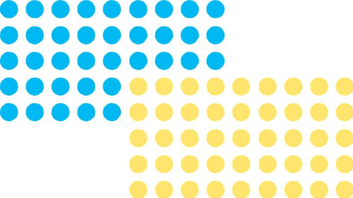 Actual product image Franken Training Dot self adhesive