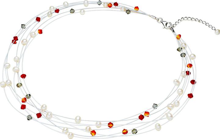 Image du produit Valero Pearls Collier de perles - 2904 (Argent 925, 43 - 48 cm)