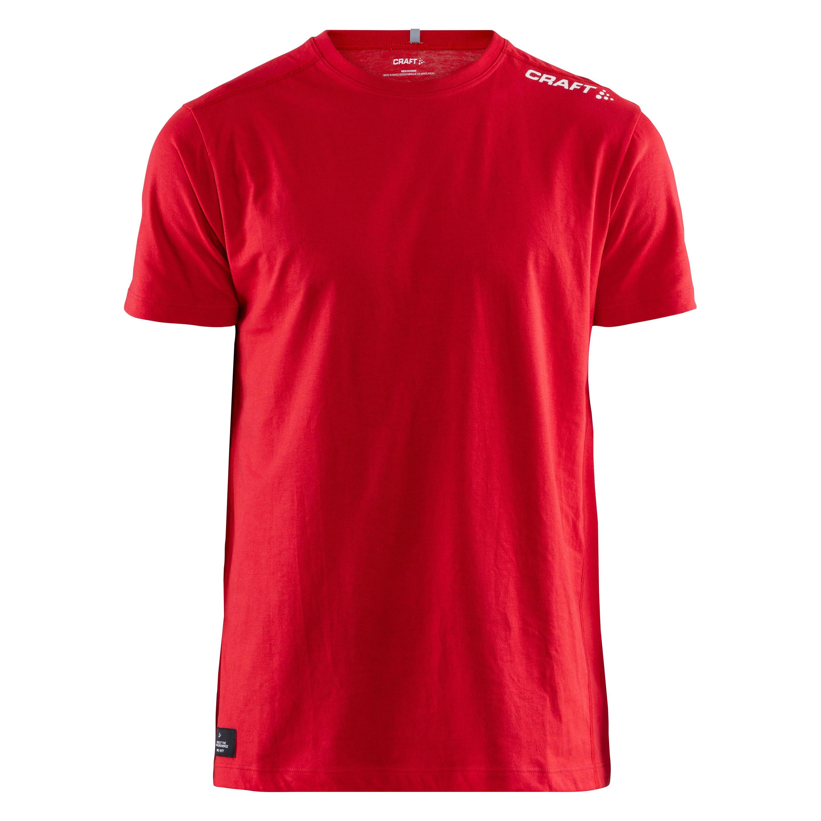 Craft, Herren, Sportshirt, Community Mix Ss Tee Herren (M), Rot, M