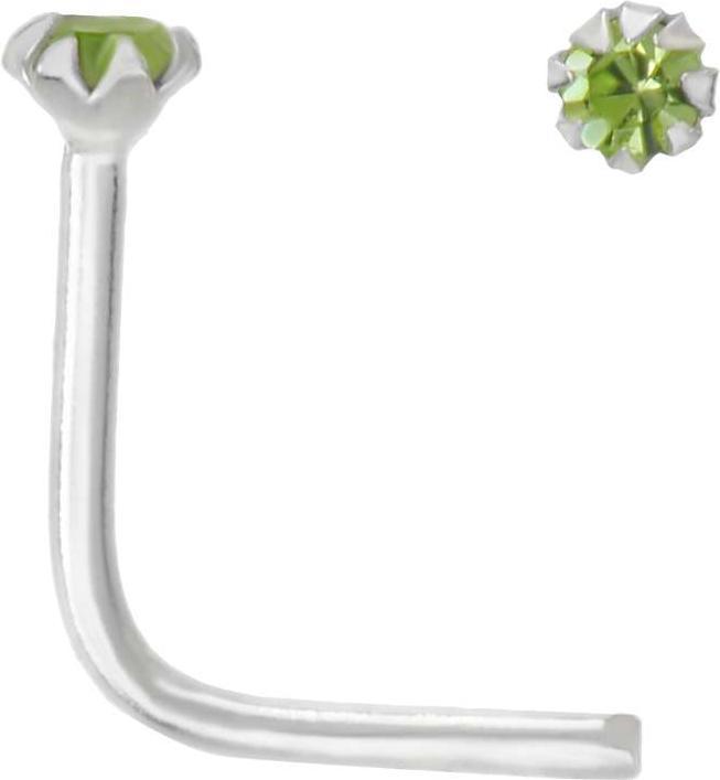 Produktbild Bijouteria Nasenpiercing (Kristall, Silber 925)