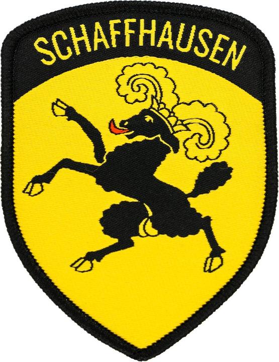 Charlie Mike Klettabzeichen Kantonswappen Schaffhausen
