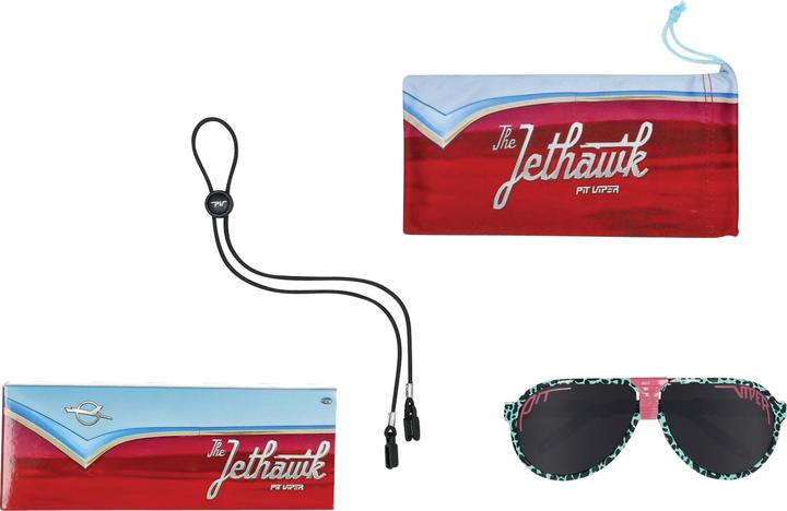 Produktbild Pit Viper The Jethawk The Marissa"s Nails Polarized (Schwarz-Rosa, Cherry, Black, Türkis)