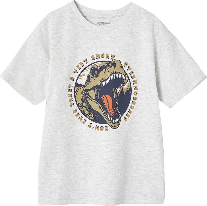 Produktbild Vertbaudet Jungen T-Shirt mit Dino, Recycling-Baumwolle (140)