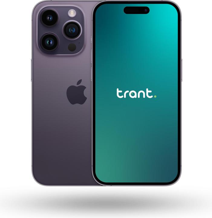 Produktbild Trant.ch iPhone 14 Pro (256 GB, Deep Purple, 6.10", 48 Mpx, SIM + eSIM, B / Sehr gut)