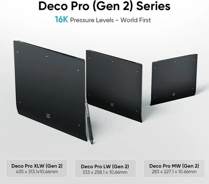 Immagine prodotto XP-Pen Deco Pro XLW Gen 2 (15", 5080 lpi)