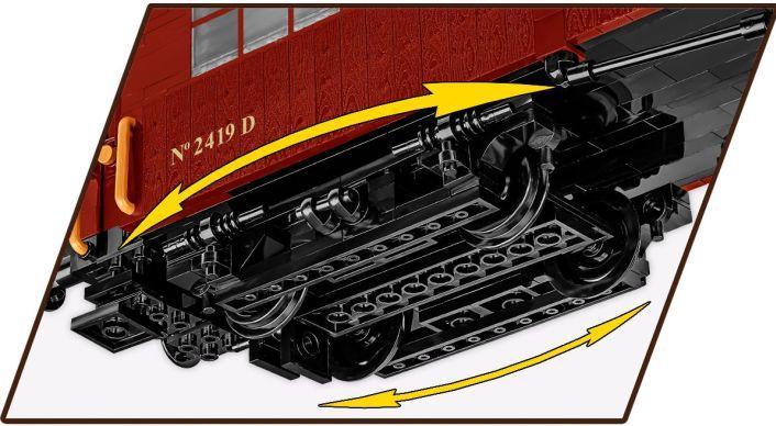 Actual product image Cobi Compiègne Wagon 1940 / 2030 pcs