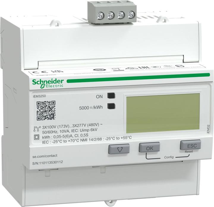 Schneider Electric Acti9 iEM3200 Energy Meter Modbus