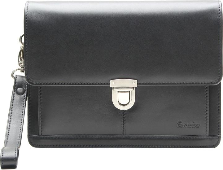 Esquire Oxford Handgelenktasche Leder 24 cm