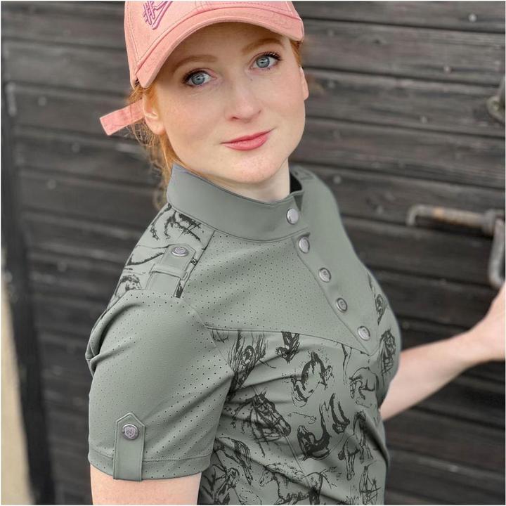 Actual product image Soulhorse Funktions Poloshirt Horses (XS)