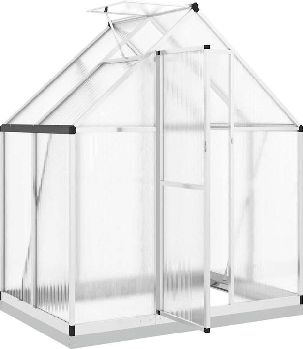 Silbern und Transparent