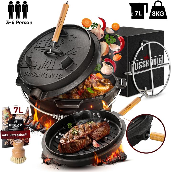 Produktbild Gusskönig Dutch Oven Set