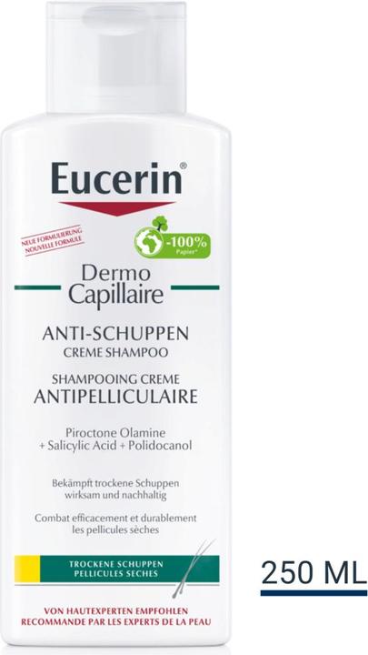 Immagine prodotto Eucerin DermoCapillaire Crema Shampoo Antiforfora (250 ml, Shampoo liquido)