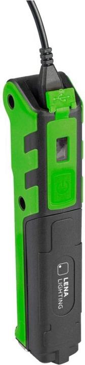 Magni LED-Taschenlampe 360Lm Handy Slim LED Magnet im Socket Stufenloses Dimmen (360 lm)