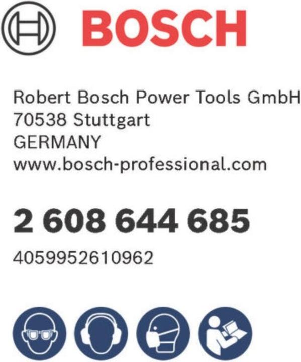 Productafbeelding Bosch Professional Zubehör 2608644685