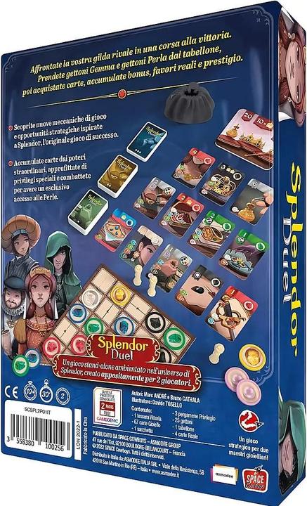 Produktbild Asmodée Splendor Duel - Ed. Italian (Italienisch, 2 Spieler)