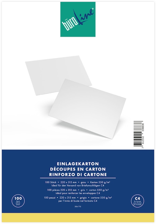 Actual product image BüroLine Insert boxes (100 Piece)