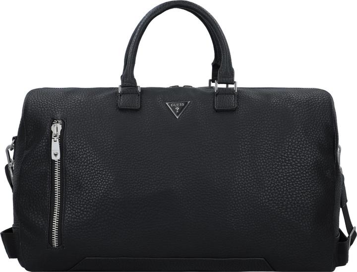 Actual product image Guess Torino - Duffle Bag, Schwarze Lederoptik (32 l)