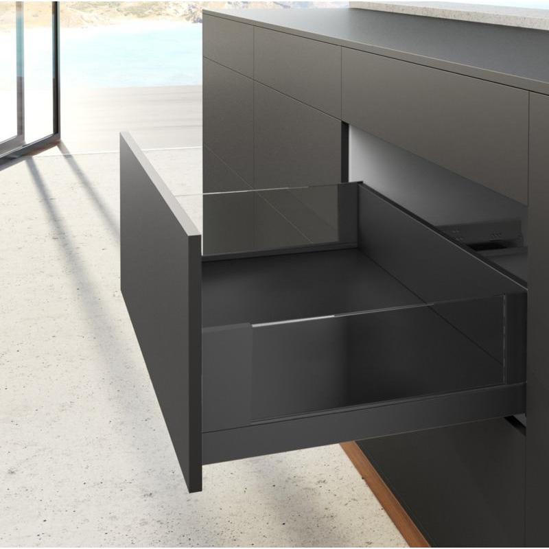 Hettich, Schubladenauszüge, Schubkasten Komplett-Set AvanTech YOU Inlay 187, 70 kg