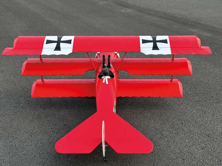 Produktbild Vq Models Fokker Dr.1 (rot) / 1850mm ARF Dreidecker
