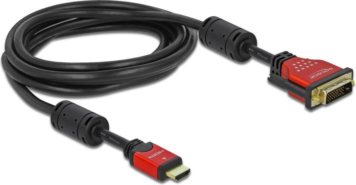 Produktbild Delock HDMI (Typ A) — DVI (3 m, HDMI, DVI)
