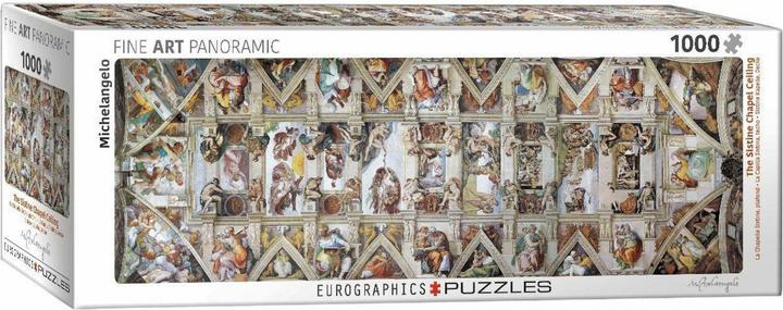 Eurographics Soffitto della Cappella Sistina (1000 pezzi)