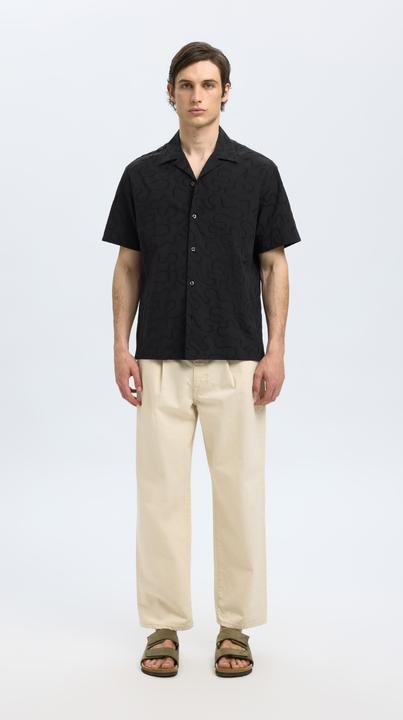 Image du produit Selected Homme Besticktes Kurzarmhemd (L)