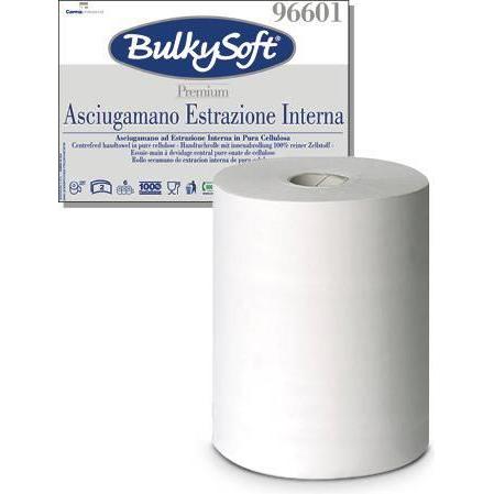 BulkySoft Midi Reinigungsrolle, Haushaltspapier, Weiss
