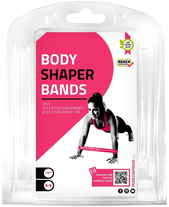 Produktbild Pure2improve Trainingsbänder (0.30 m, Stark, Mittel, Leicht)