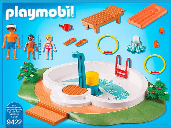 Immagine prodotto Playmobil Piscina (9422, Divertimento in famiglia Playmobil)
