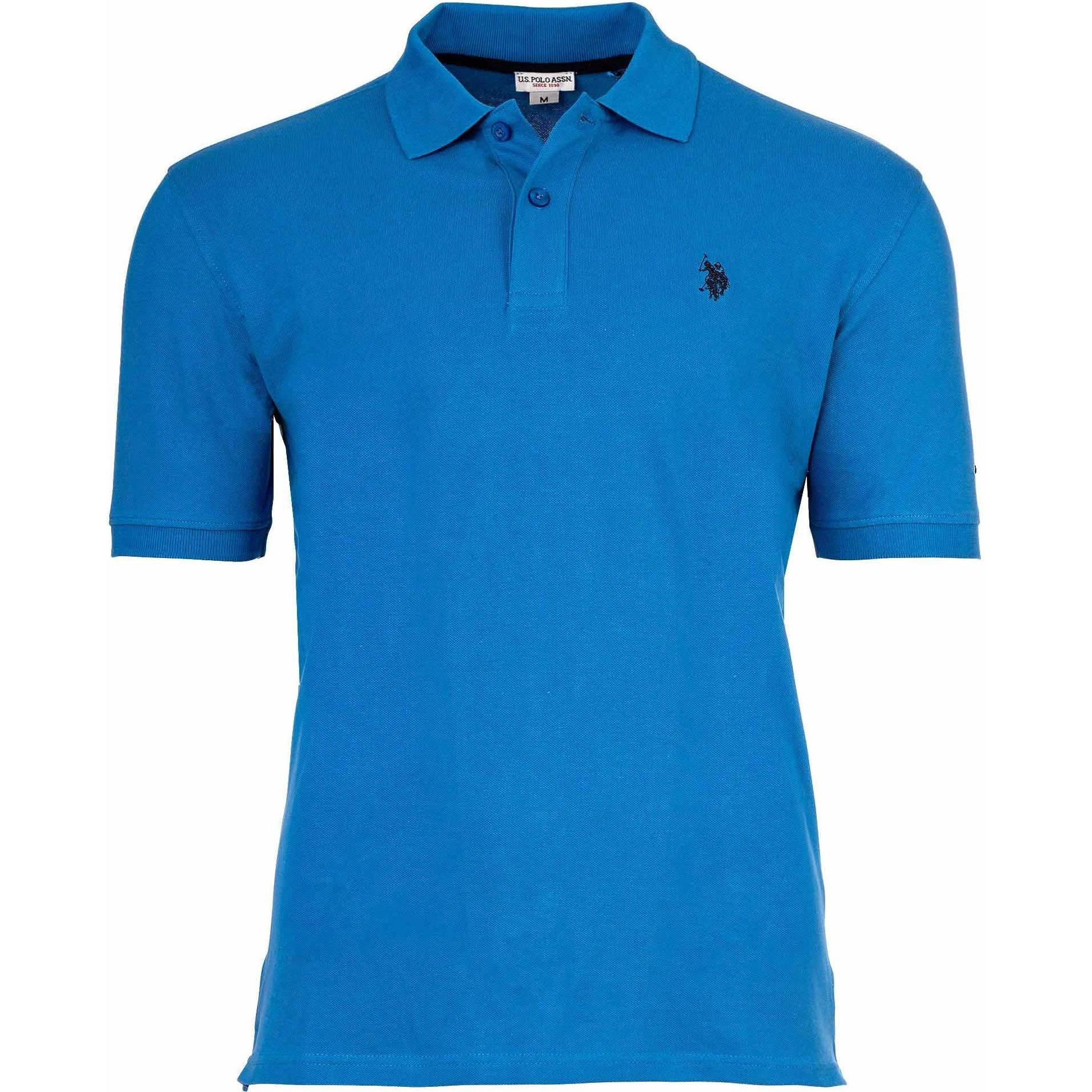 U.S. Polo, Herren, Shirt, ASSN. Shirt Poloshirt Basic, Blau, (L)